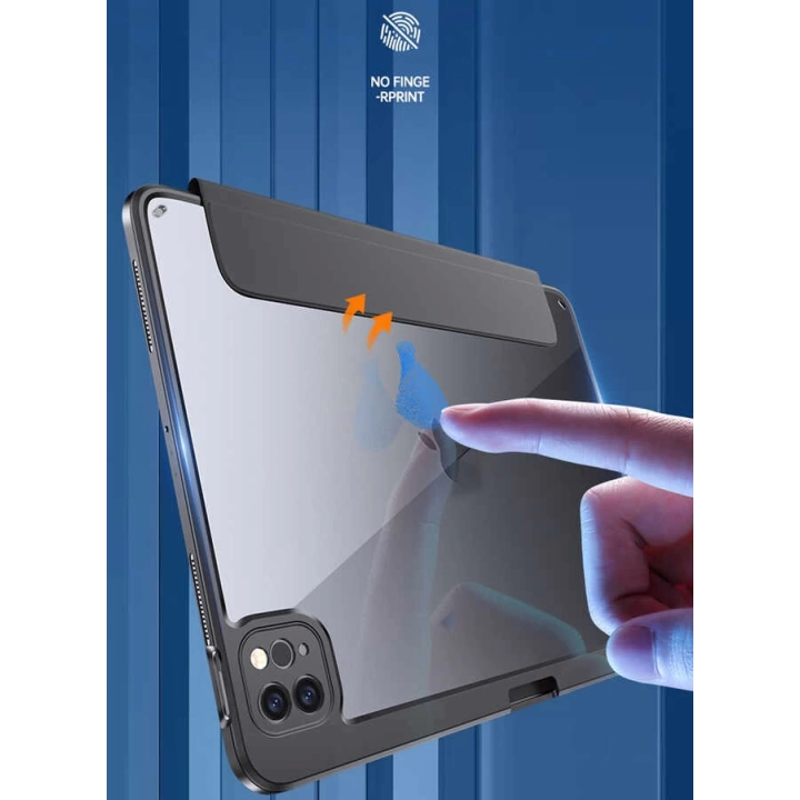 Apple İpad Pro 10.5 (7.nesil) Kılıf Redclick Nort Arkası Şeffaf Standlı Kılıf