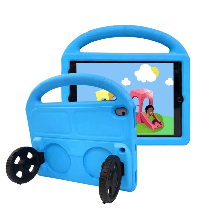 Apple İpad Pro 10.5 (7.nesil) Redclick Wheel Car Tekerlek Standlı Tablet Eva Silikon Kılıf