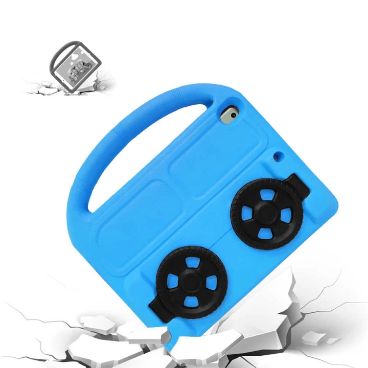 Apple İpad Pro 10.5 (7.nesil) Redclick Wheel Car Tekerlek Standlı Tablet Eva Silikon Kılıf