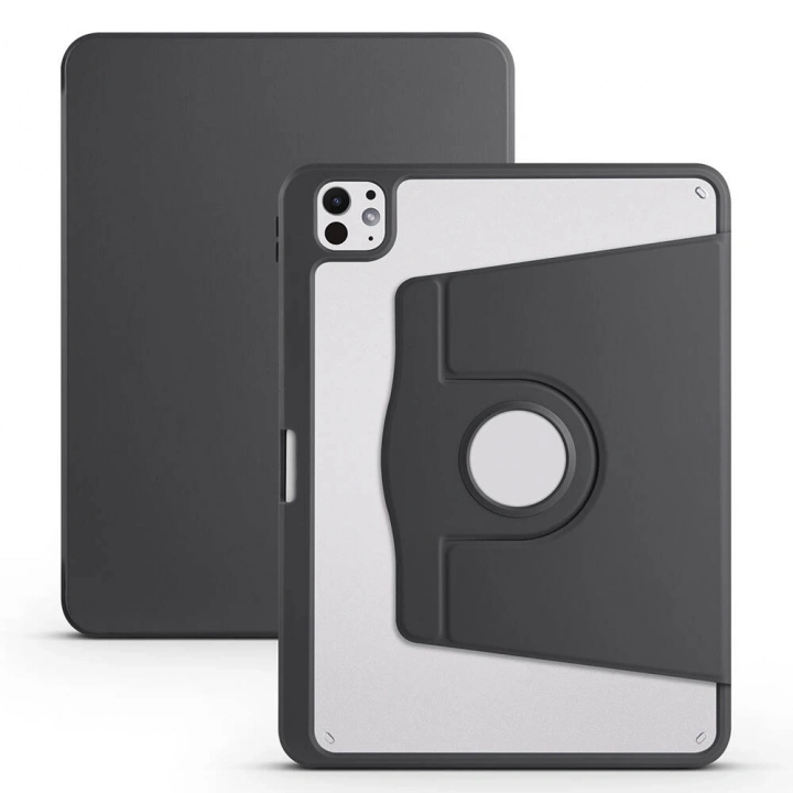 Apple iPad Pro 11 2025 M5 Kılıf Redclick Termik Kalem Bölmeli Dönebilen Standlı Kılıf