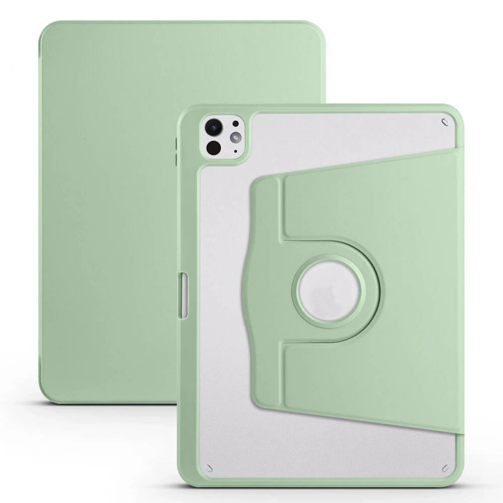 Apple iPad Pro 11 2025 M5 Kılıf Redclick Termik Kalem Bölmeli Dönebilen Standlı Kılıf