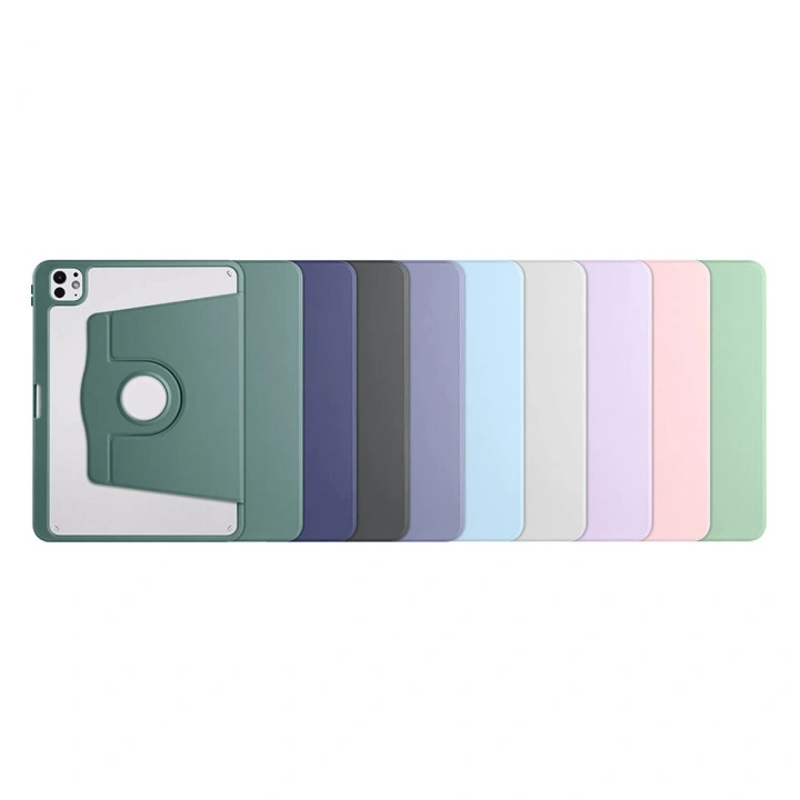 Apple iPad Pro 11 2025 M5 Kılıf Redclick Termik Kalem Bölmeli Dönebilen Standlı Kılıf