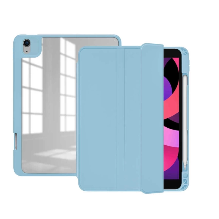 Apple İpad Pro 12.9 2018 (3.nesil) Kılıf Redclick Nort Arkası Şeffaf Standlı Kılıf