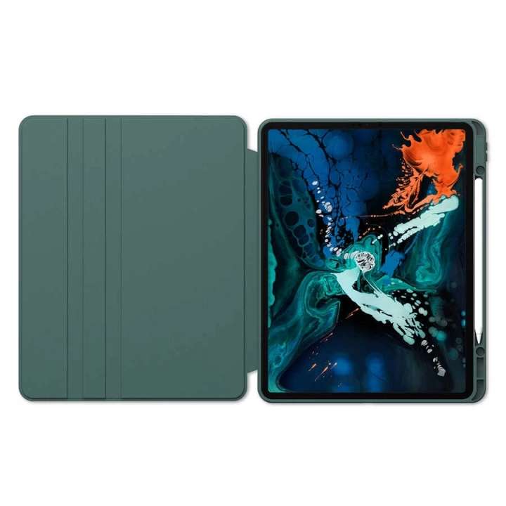 Apple İpad Pro 12.9 2021 (5.nesil) Kılıf Redclick Nayn Dönebilen Standlı Kılıf