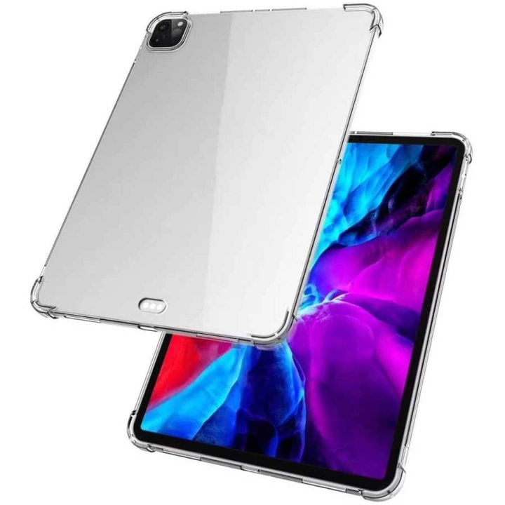 Apple İpad Pro 12.9 2021 (5.nesil) Kılıf Redclick Tablet Nitro Anti Shock Silikon Kapak