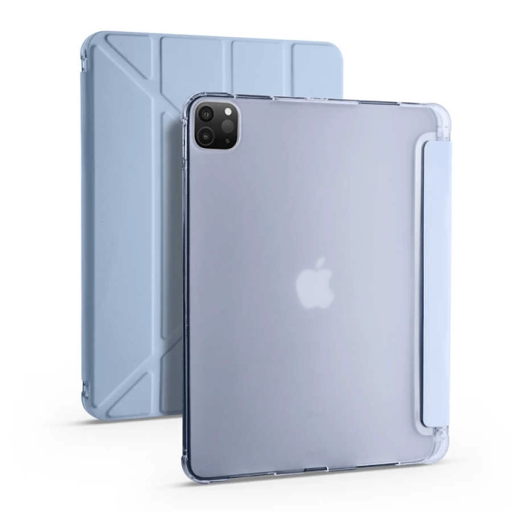 Apple İpad Pro 12.9 2021 (5.nesil) Kılıf Redclick Tri Folding Kalem Bölmeli Standlı Kılıf