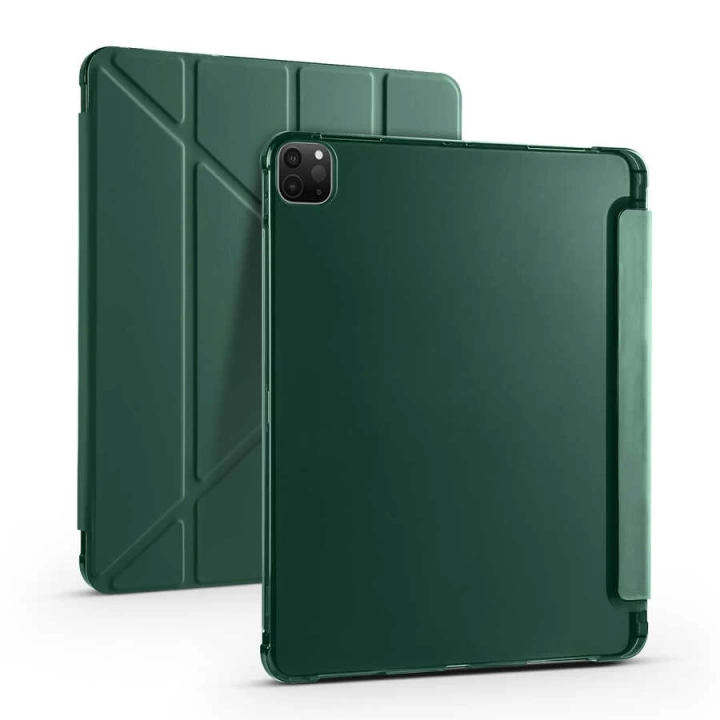 Apple İpad Pro 12.9 2021 (5.nesil) Kılıf Redclick Tri Folding Kalem Bölmeli Standlı Kılıf