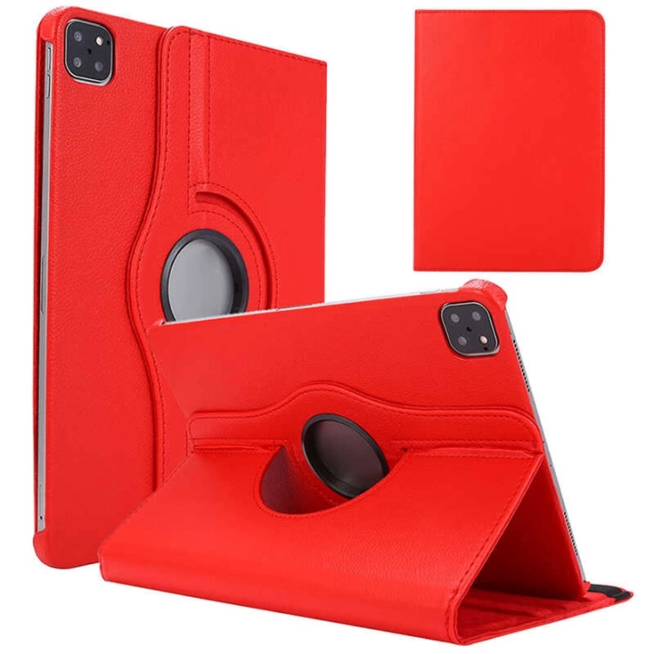 Apple İpad Pro 12.9 2021 (5.nesil) Redclick Dönebilen Standlı Kılıf