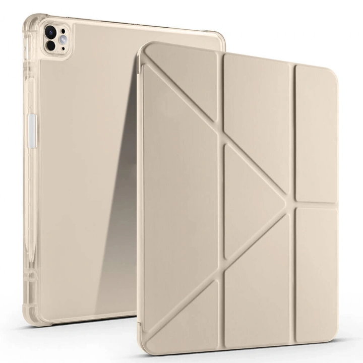 Apple iPad Pro 13 2024 Kılıf Redclick Tri Folding Kalem Bölmeli Standlı Kılıf