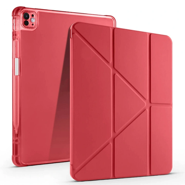 Apple iPad Pro 13 2024 Kılıf Redclick Tri Folding Kalem Bölmeli Standlı Kılıf