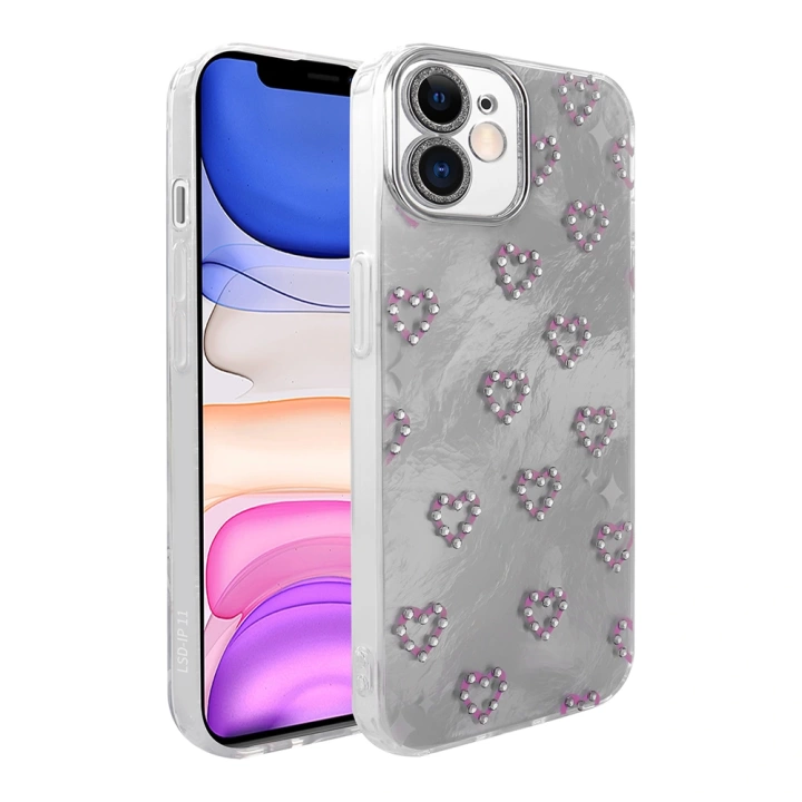 Apple iPhone 11 Kılıf Kamera Korumalı Figürlü Redclick Ponti Silikon Kapak