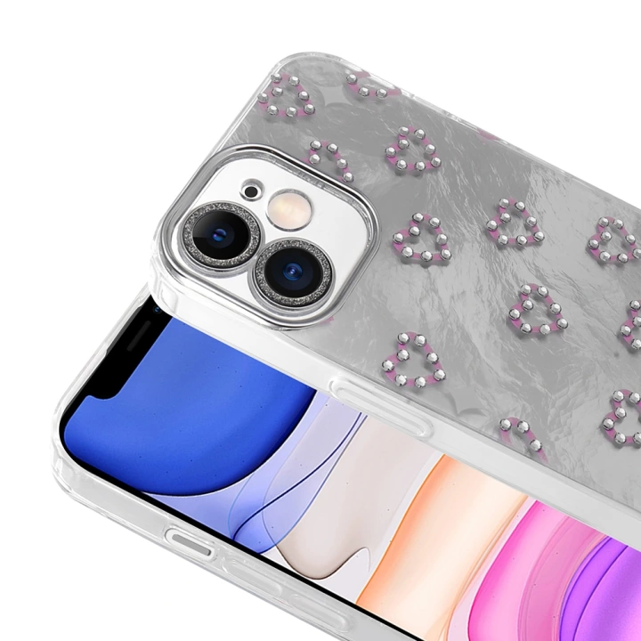 Apple iPhone 11 Kılıf Kamera Korumalı Figürlü Redclick Ponti Silikon Kapak