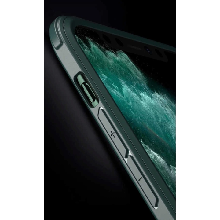 Apple İphone 11 Kılıf Redclick Dor Silikon Temperli Cam Kapak