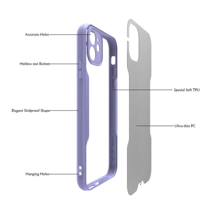 Apple İphone 11 Kılıf Redclick Parfe Kapak