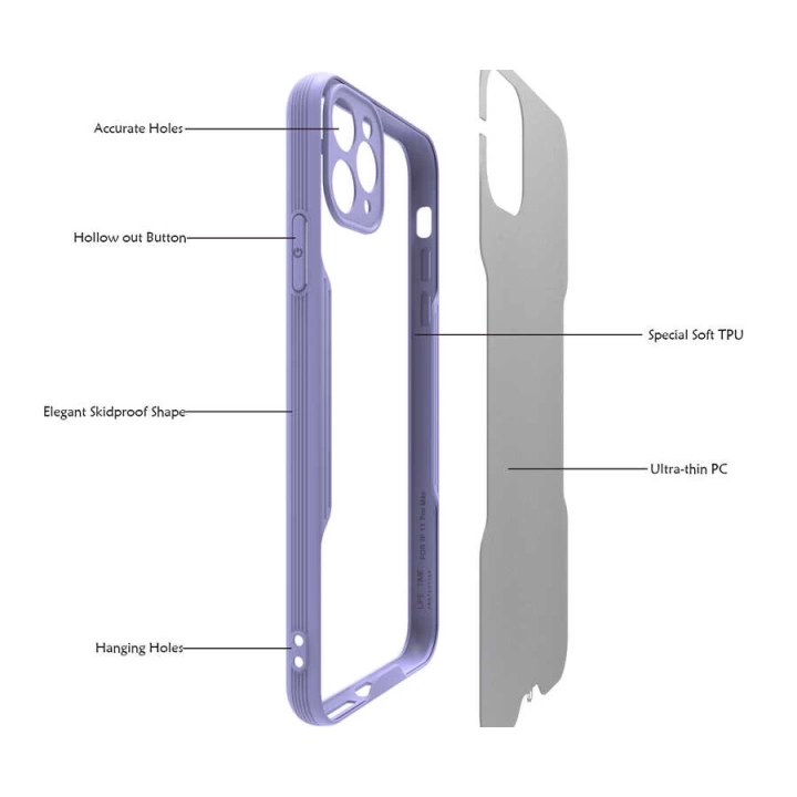 Apple İphone 11 Pro Kılıf Redclick Parfe Kapak