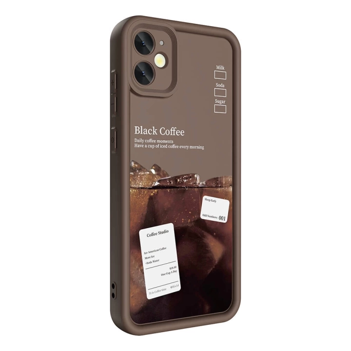 Apple iPhone 12 Kılıf Kamera Korumalı Baskılı Arka Yüzey Redclick Klas Kapak