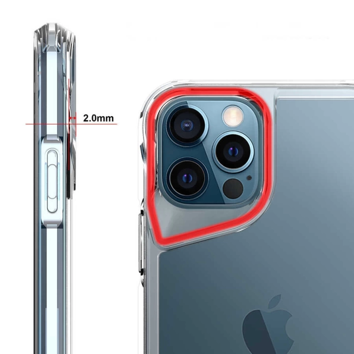 Apple İphone 12 Pro Kılıf Redclick T-max Kapak