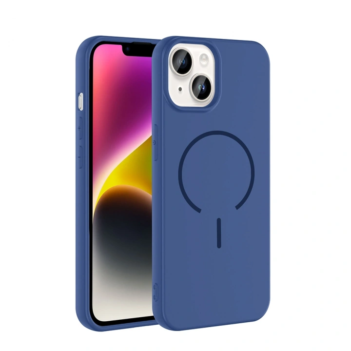 Apple iPhone 13 Kılıf M-safe Şarj Özellikli Redclick Meta Kapak