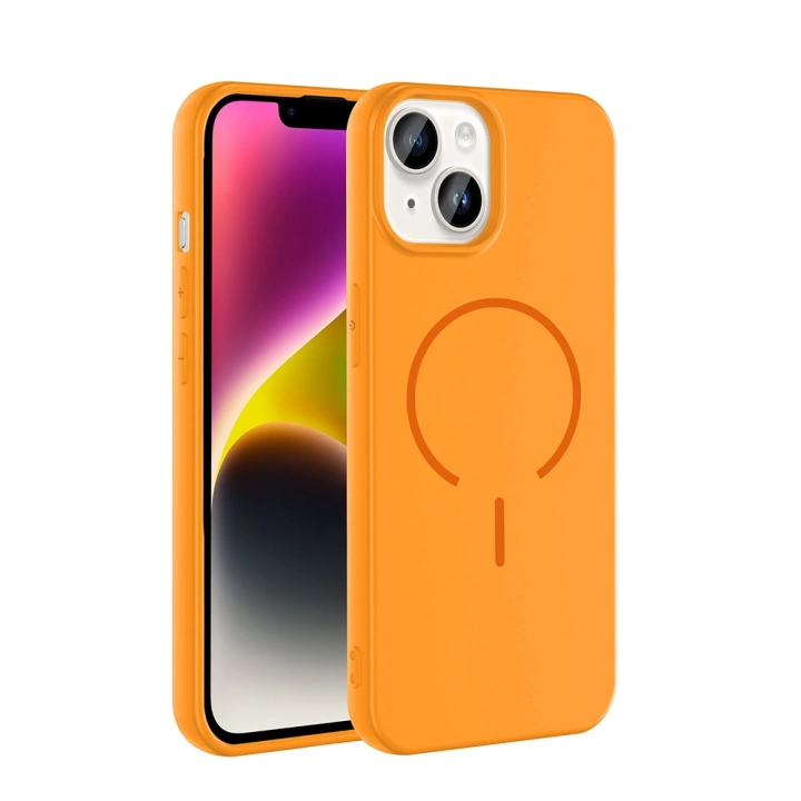 Apple iPhone 13 Kılıf M-safe Şarj Özellikli Redclick Meta Kapak