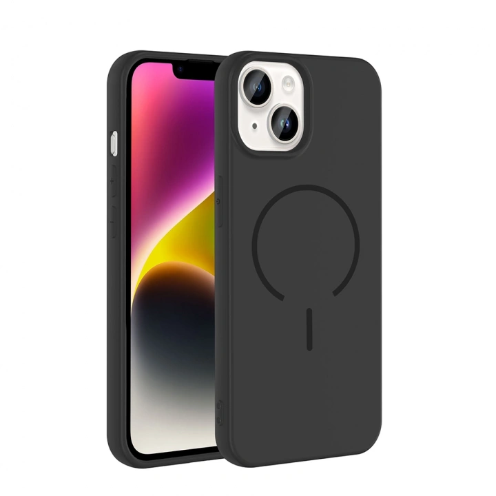 Apple iPhone 13 Kılıf M-safe Şarj Özellikli Redclick Meta Kapak