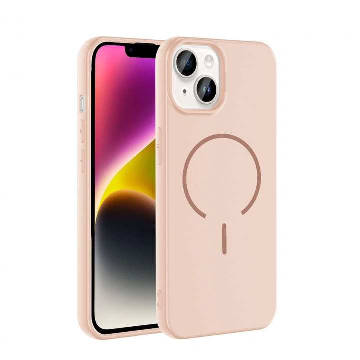 Apple iPhone 13 Kılıf M-safe Şarj Özellikli Redclick Meta Kapak