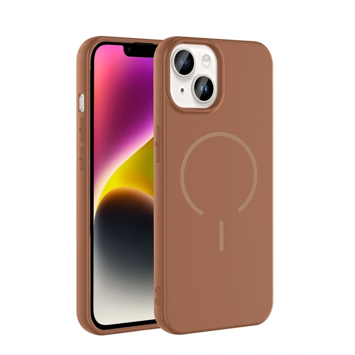 Apple iPhone 13 Kılıf M-safe Şarj Özellikli Redclick Meta Kapak