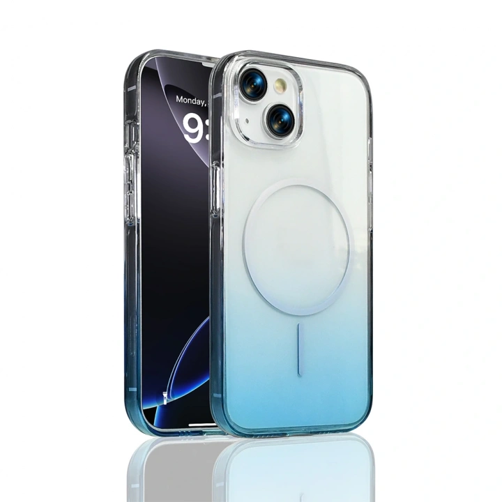 Apple iPhone 13 Kılıf M-Safe Şarj Özellikli Redclick Septik Silikon Kapak