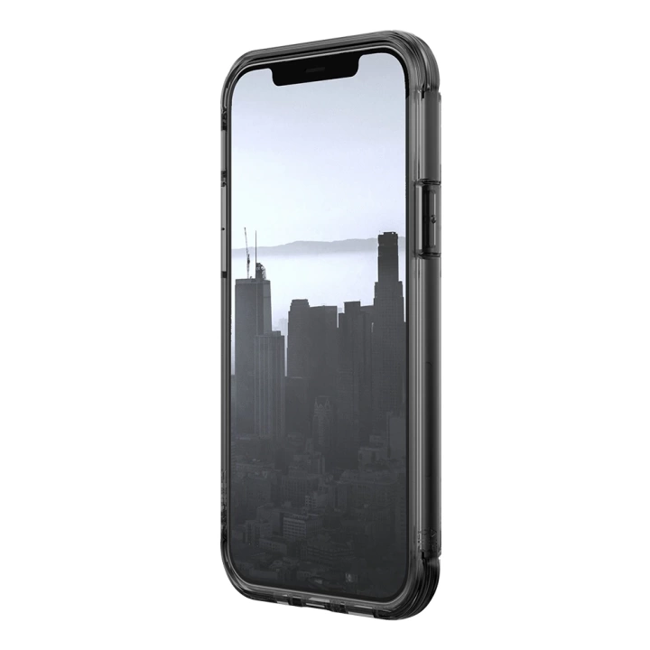Apple iPhone 13 Kılıf Raptic Air Serisi Airbag Tasarımlı Metal Köşelikli Şeffaf Kapak