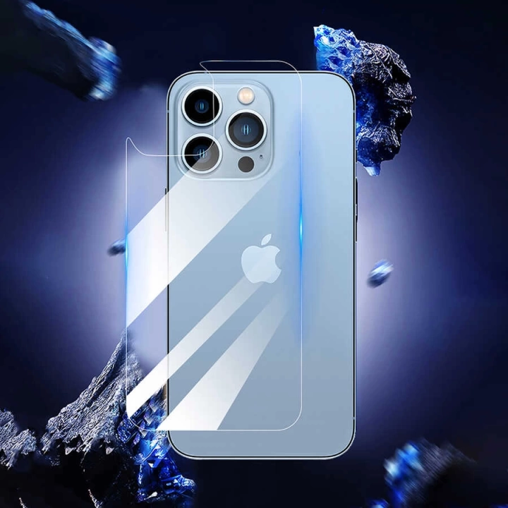 Apple İphone 13 Pro Max Redclick Back Maxi Glass Temperli Cam Arka Koruyucu