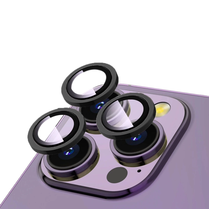 Apple İphone 13 Pro Max Redclick Cl-12 Premium Safir Parmak İzi Bırakmayan Anti-reflective Kamera Lens Koruyucu