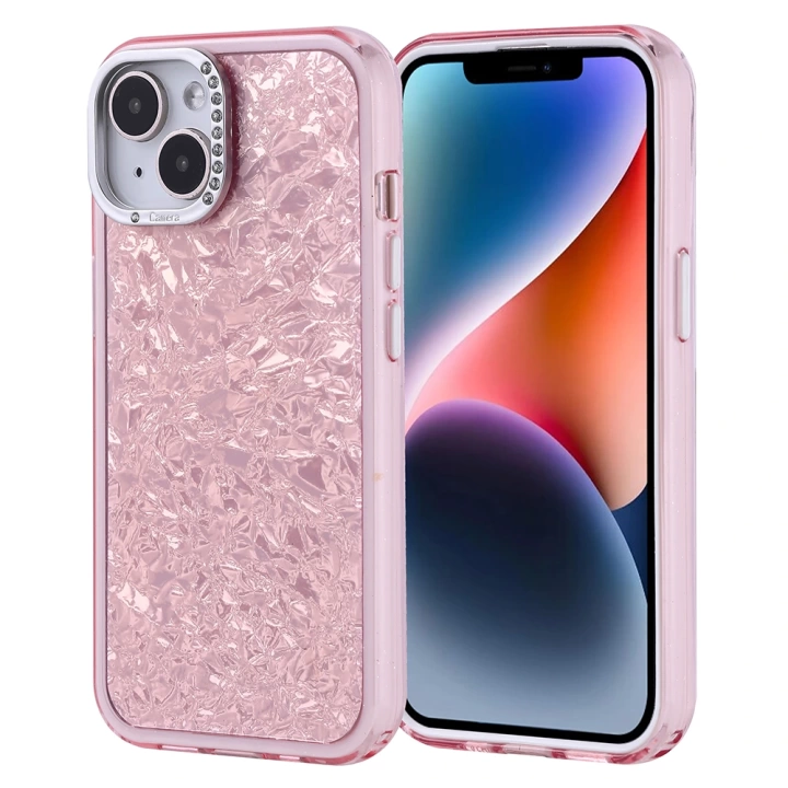 Apple iPhone 14 Kılıf Taşlı Tasarımlı Redclick Kapi Kapak