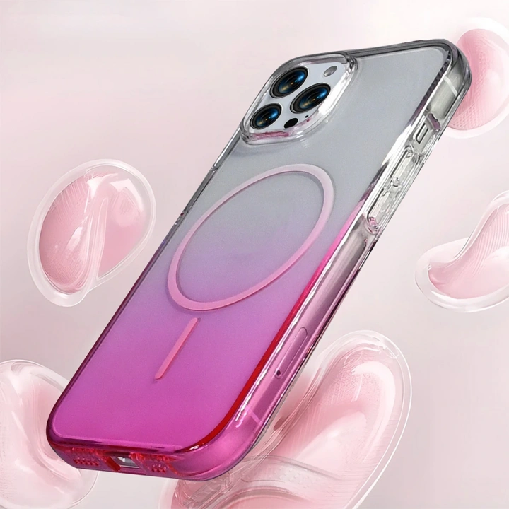 Apple iPhone 14 Pro Max Kılıf M-Safe Şarj Özellikli Redclick Septik Silikon Kapak