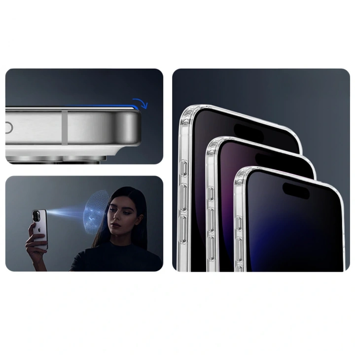 Apple iPhone 14 Redclick 2.5D Oliv Privacy Temperli Cam Ekran Koruyucu + Kolay Uygulama Aparatı