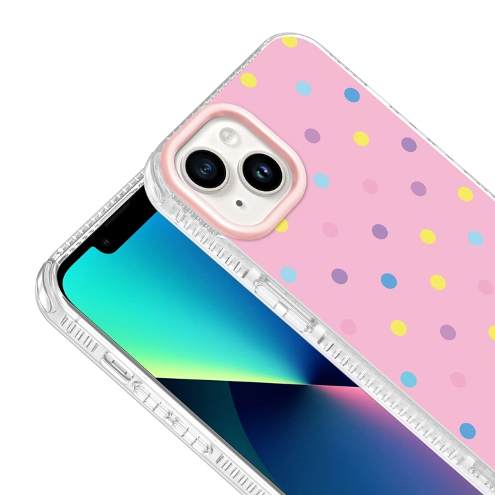Apple iPhone 15 Kılıf Airbag Tasarımlı Redclick Potik Sert PC Kapak