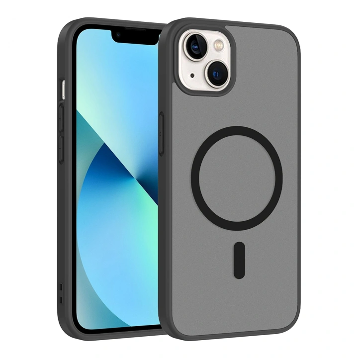 Apple iPhone 15 Kılıf M-safe Şarj Özellikli Redclick Babet Kapak
