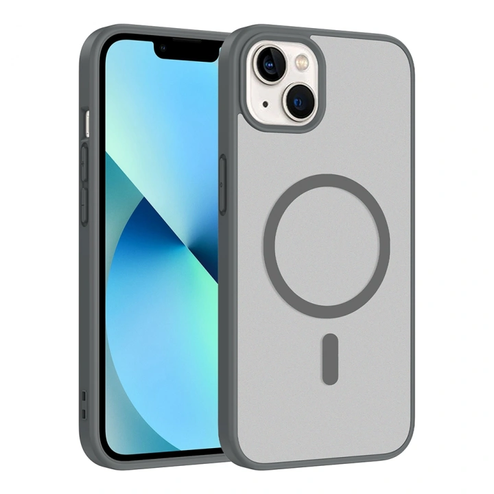 Apple iPhone 15 Kılıf M-safe Şarj Özellikli Redclick Babet Kapak