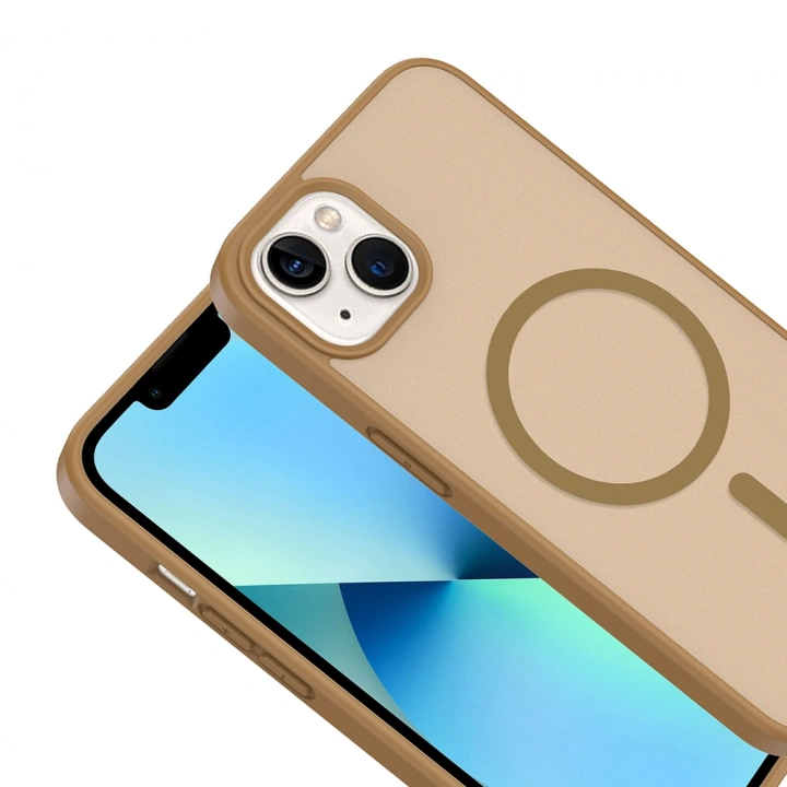 Apple iPhone 15 Kılıf M-safe Şarj Özellikli Redclick Babet Kapak