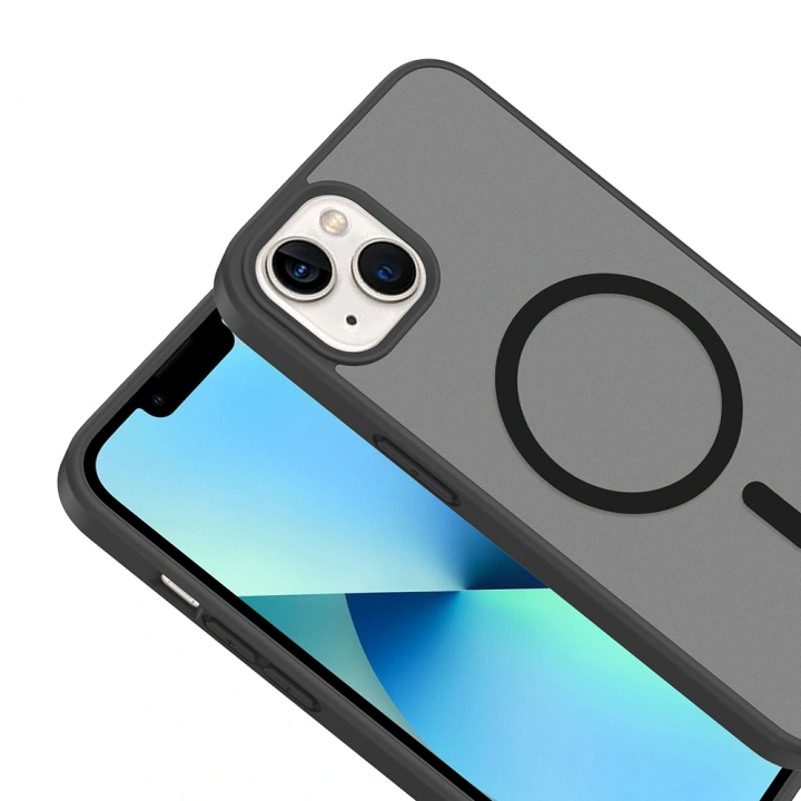 Apple iPhone 15 Kılıf M-safe Şarj Özellikli Redclick Babet Kapak