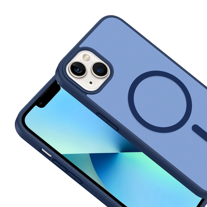 Apple iPhone 15 Kılıf M-safe Şarj Özellikli Redclick Babet Kapak