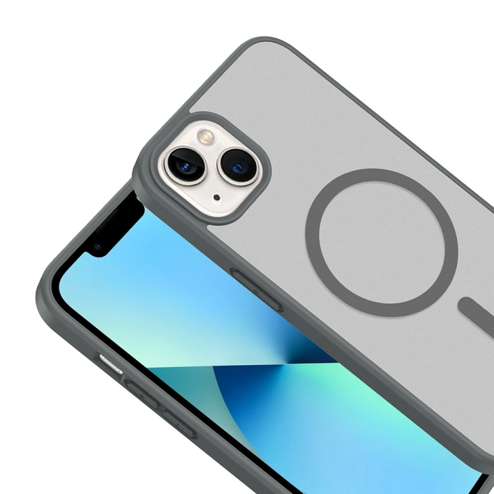 Apple iPhone 15 Kılıf M-safe Şarj Özellikli Redclick Babet Kapak