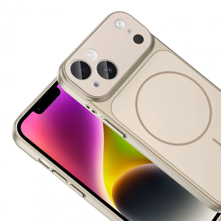 Apple iPhone 15 Kılıf Redclick M-Safe Şarj Özellikli Kamera Korumalı Formen Dönüştürücü  Kapak