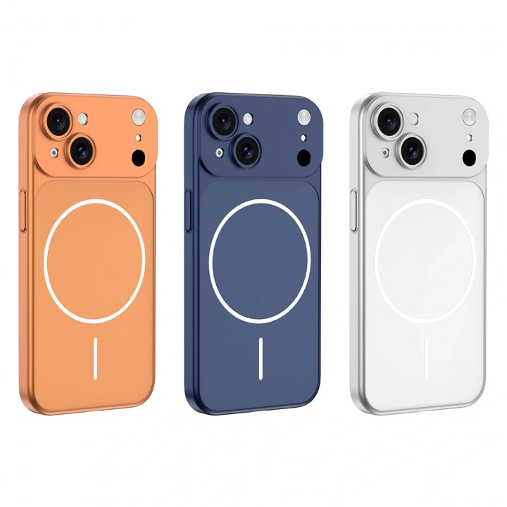 Apple iPhone 15 Kılıf Redclick M-Safe Şarj Özellikli Kamera Korumalı Spark Kapak