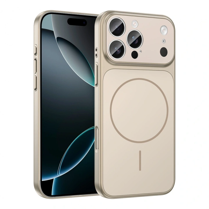 Apple iPhone 15 Pro Kılıf Redclick M-Safe Şarj Özellikli Kamera Korumalı Formen Dönüştürücü  Kapak