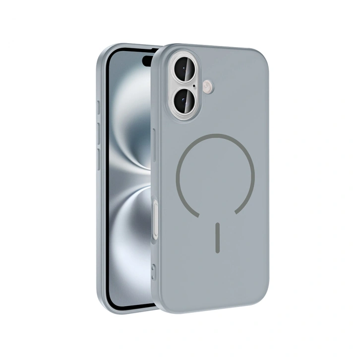 Apple iPhone 16 Kılıf M-safe Şarj Özellikli Redclick Meta Kapak