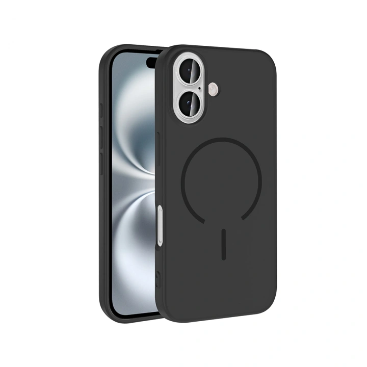 Apple iPhone 16 Kılıf M-safe Şarj Özellikli Redclick Meta Kapak