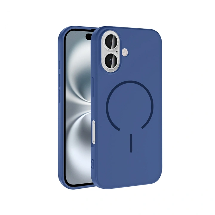 Apple iPhone 16 Kılıf M-safe Şarj Özellikli Redclick Meta Kapak