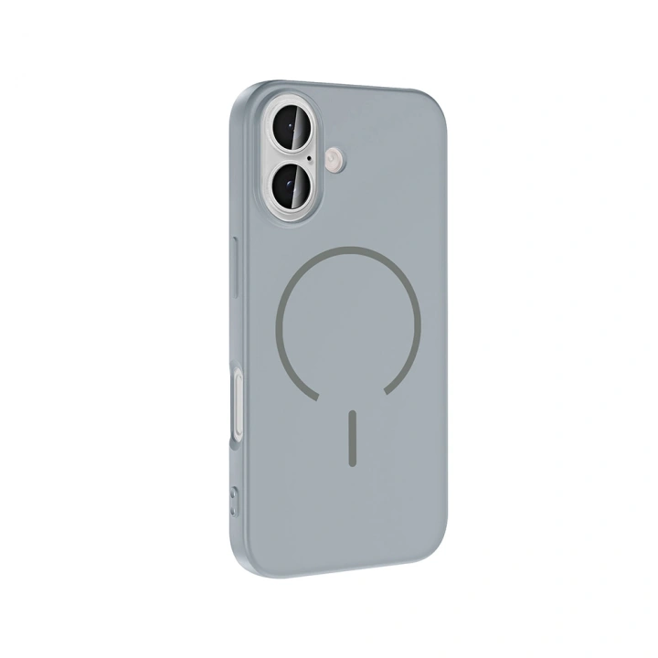 Apple iPhone 16 Kılıf M-safe Şarj Özellikli Redclick Meta Kapak