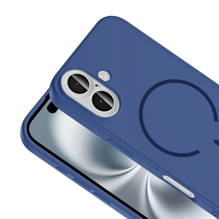 Apple iPhone 16 Kılıf M-safe Şarj Özellikli Redclick Meta Kapak