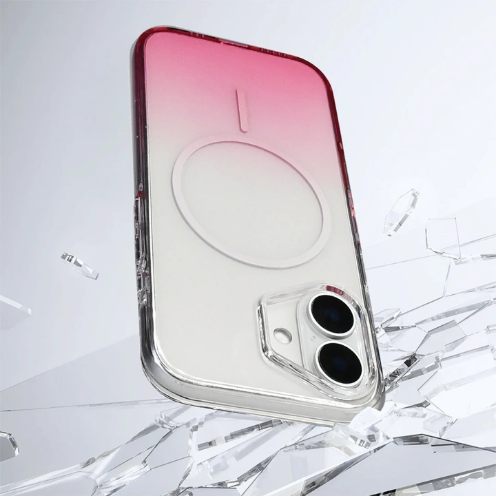 Apple iPhone 16 Kılıf M-Safe Şarj Özellikli Redclick Septik Silikon Kapak