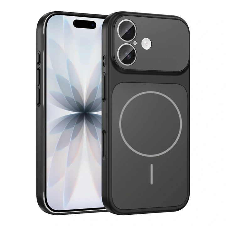 Apple iPhone 16 Kılıf Redclick M-Safe Şarj Özellikli Kamera Korumalı Formen Dönüştürücü  Kapak